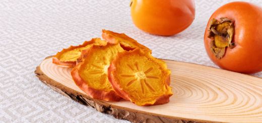 persimmon-chips