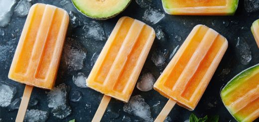 cantaloupe-popsicles