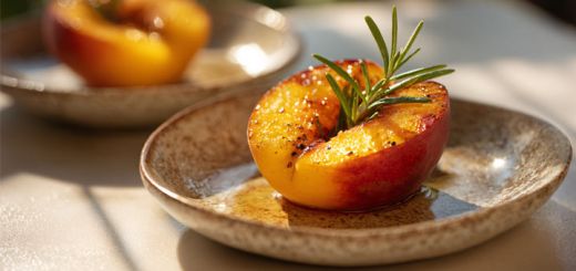 roasted-peaches