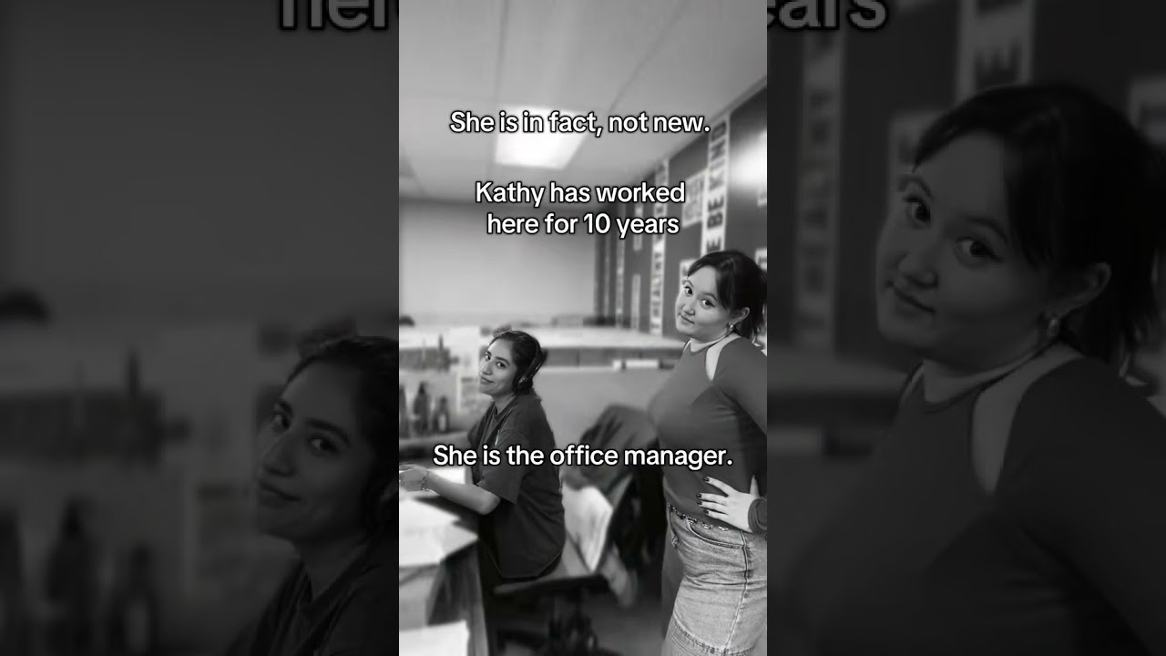 She’s New Here… She’s Actually Not – Office Edition