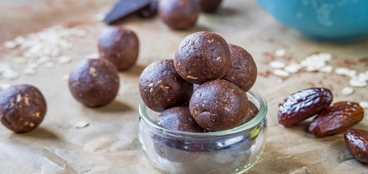 Chocolate Hemp Pumpkin Seed Energy Bites