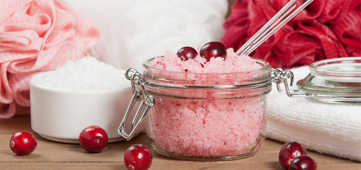 Fresh Orange Cranberry Sugar Scrub