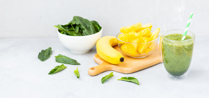 Pineapple Spinach Smoothie