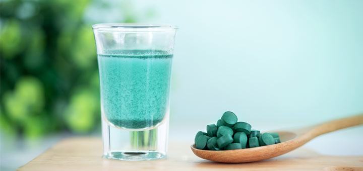 Blue Spirulina Wellness Shots