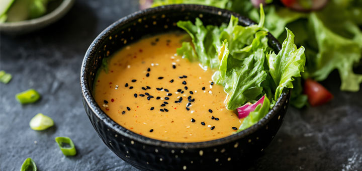 Japanese-Inspired Miso Vinaigrette