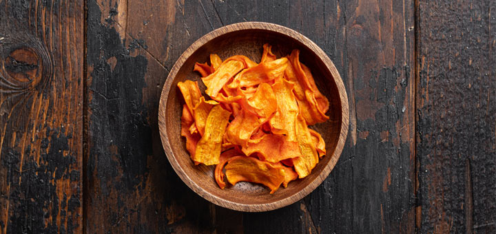Dehydrated Carrot Chips