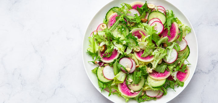 Zesty Watermelon Radish Salad