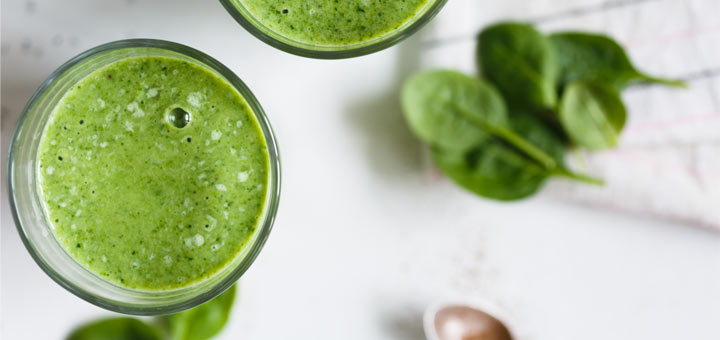 Blueberry Banana Green Smoothie