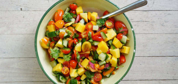 Chunky Cucumber Salsa