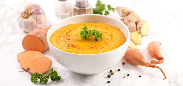 Spiced Sweet Potato Soup