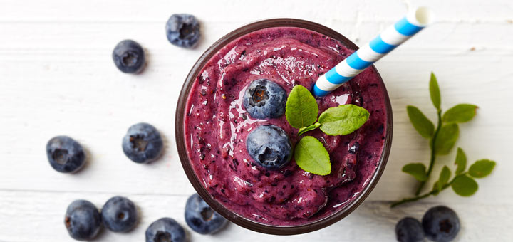 Blueberry Avocado Smoothie