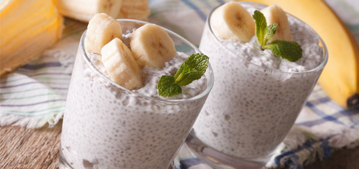 Banana Chia Pudding