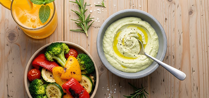 Creamy And Light Zucchini Spread