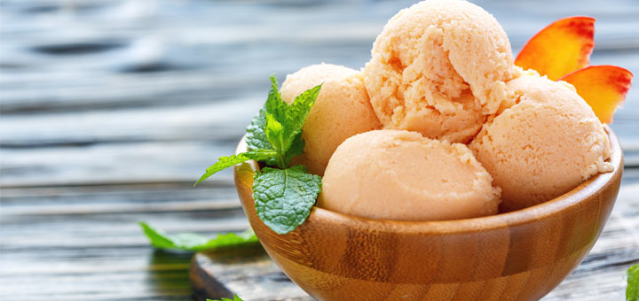 3-Ingredient Nectarine Nice Cream