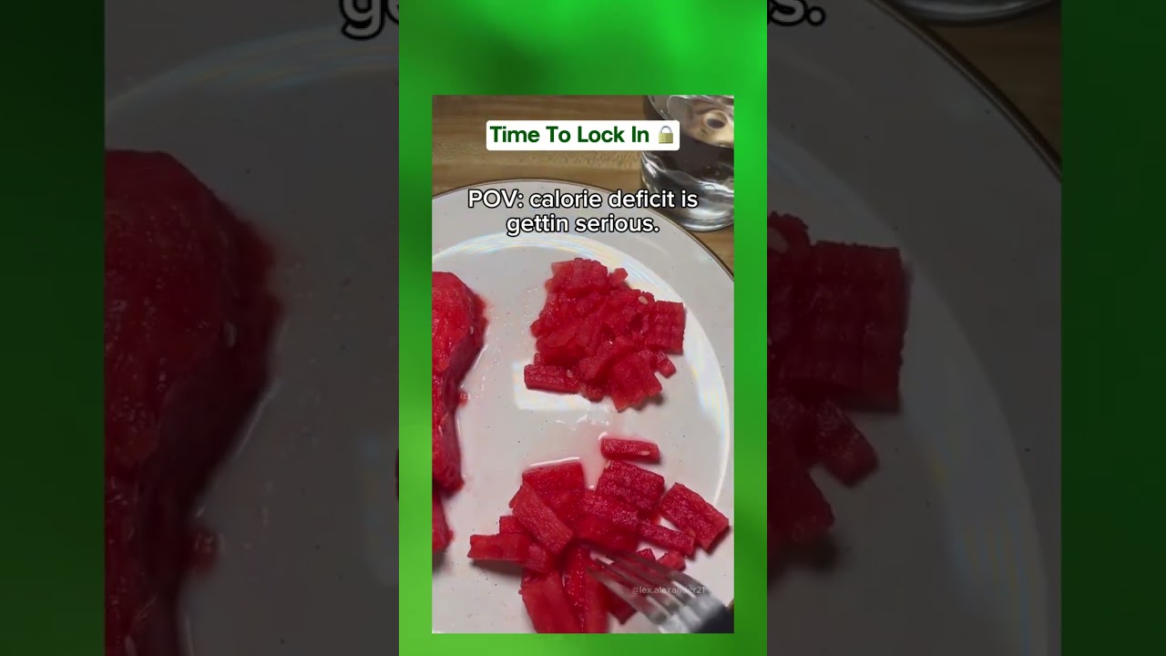 Watermelon Pretending To Be A Whole Meal